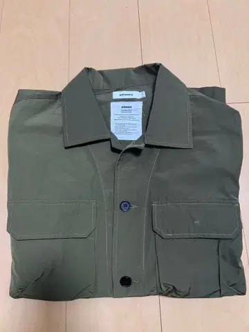 atmos 자켓 올리브 나일론 필드 셔츠 atmos