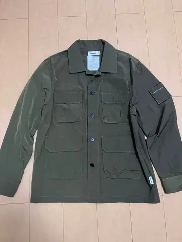 atmos 자켓 올리브 나일론 필드 셔츠 atmos