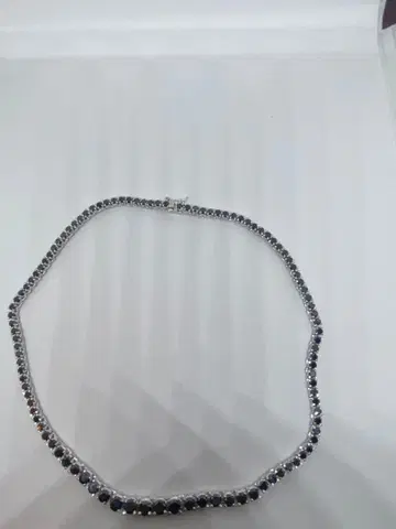 테니스 체인 목걸이 오닉스??