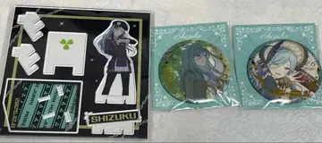 히노모리 시즈쿠 하피코레 복권 벌스데이 아크릴 스탠드 캔뱃지 세트