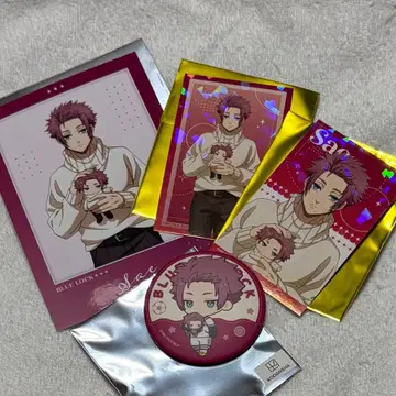 블루 록 다코 시리즈 캔뱃지 & 굿즈 세트 [ 이토시 사에 ]