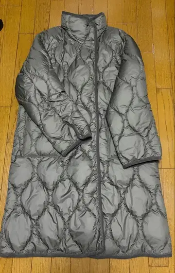 미즈이로 인드 mizuiroind 퀼트 스탠드 카라 코트 새상품급