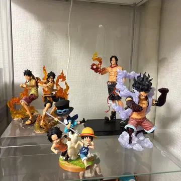 루피 에이스 사보 피규어 4점 세트