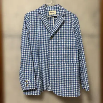 BEAMS BOY 깅엄 체크 자켓