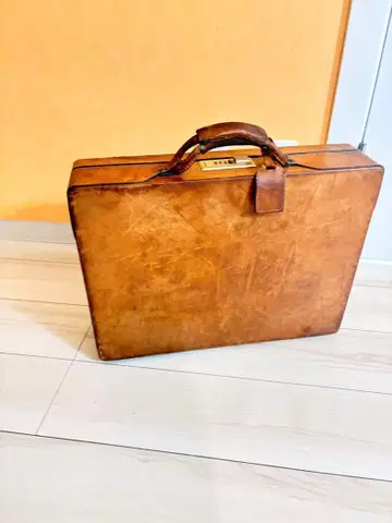 가죽 비즈니스 백 다이얼 락 포함