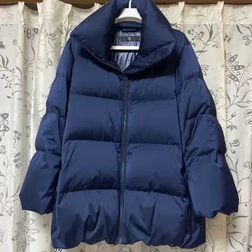UNIQLO 다운 볼륨 자켓 +J 네이비 미사용 플러스제이