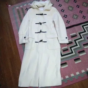 Spick & Span 더플 코트 롱 코트 화이트 아이보리