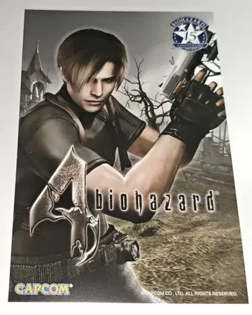 BIOHAZARD 바이오하자드 엽서 제6탄 특전 15주년