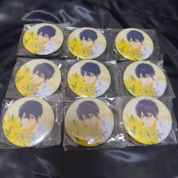 Free! Birthday 캔뱃지 나나세 하루카