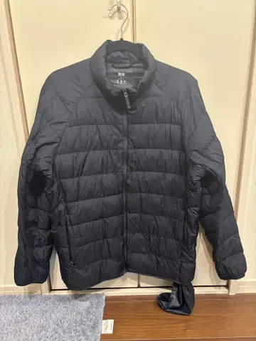 유니클로 ULTRA LIGHT DOWN 다운 자켓 XL 네이비