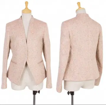 theory luxe 트위드 자켓 핑크