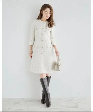 tocco closet 트위드 원피스