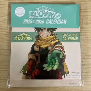 나의 히어로 아카데미아 2025x2026 달력 nonno
