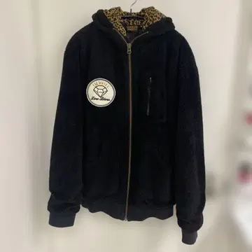 LOW BLOW KNUCKLE 플리스 자켓 블랙