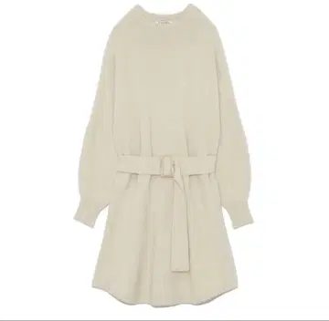 snidel 벨티드 니트 원피스 벨트 포함