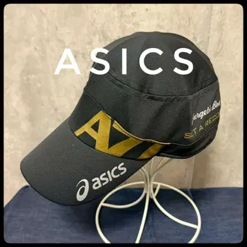 ASICS 아식스 A77 캡 블랙 골드