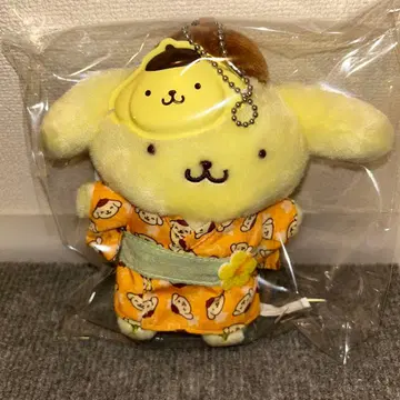 산리오 폼폼푸딩 캐릭터 붐 여름 축제 마스코트 홀더 봉제 인형