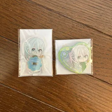 쿠지메이트 아크릴 스탠드 캔뱃지 호시나 스바루