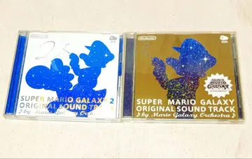 슈퍼 마리오 갤럭시 1&2 사운드 트랙 2매 세트