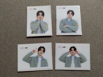 2025 일본 팝업 스토어 한정판 이동욱 구매 혜택 스티커 4종류