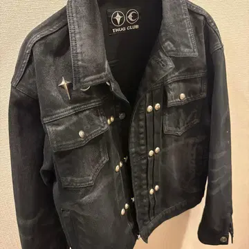 사그 클럽 데님 자켓