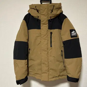 CAMP7 캠핑세븐 육중 다운 자켓 블랙 로고 포함 M