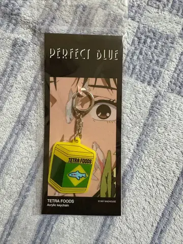 PERFECT BLUE TETRA FOODS 아크릴 키링