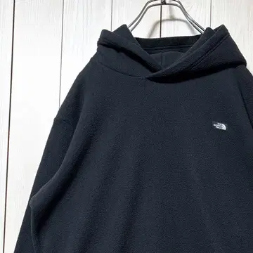 새상품급 THE NORTH FACE 플리스 후디 자수 로고 원 포인트