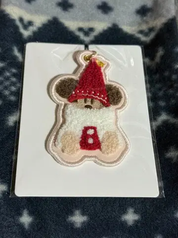 디즈니 리조트 빨간색 릴린린 키체인