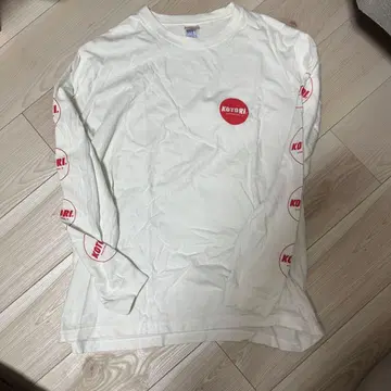 KOTORI 롱 슬리브 T셔츠 L 사이즈 화이트