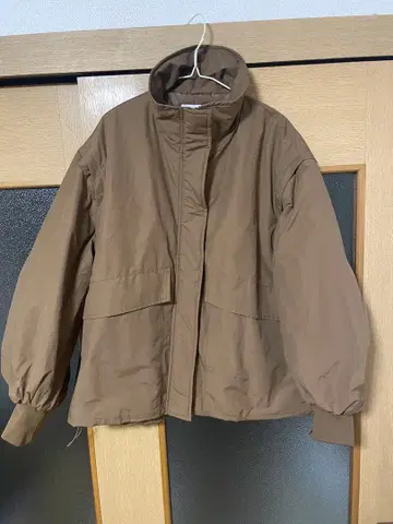 CIAOPANIC TYPY 브라운 BIG 포켓 스탠드 워크 아우터