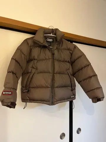 OUTDOOR PRODUCTS 다운 자켓 브라운 S