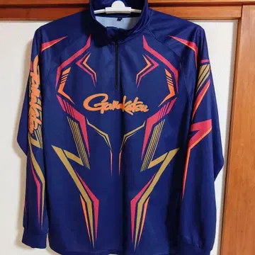 Gamakatsu 낚시 T셔츠 GM3540 네이비 오렌지