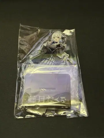 아이츠키 나쿠루 신규 의상 아크릴 스탠드 블랙 의상/숏 헤어