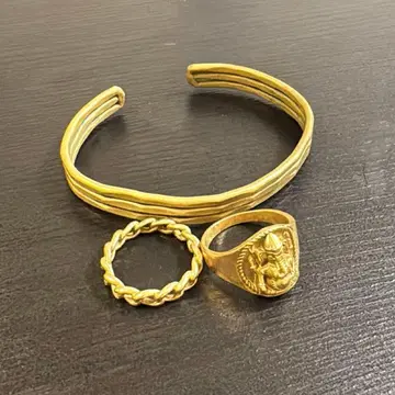 아메카지 반지, 뱅글 3종 세트