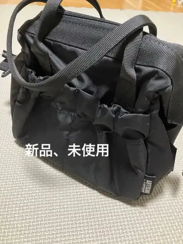 ARTISAN & ARTIST 블랙 와이드 오픈 컴팩트 백