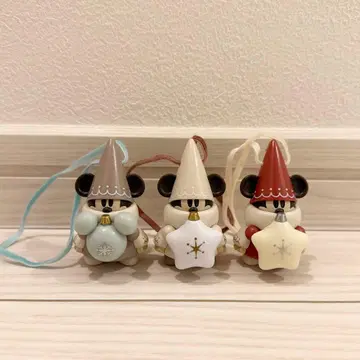 릴린린 캡슐 토이 화이트 빨간색 브라운 디즈니 크리스마스 2025 2