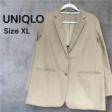 유니클로 오버 사이즈 자켓 XL 카키 올리브