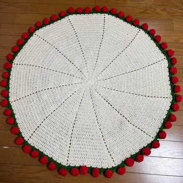 꽃다발 담요 손뜨개질