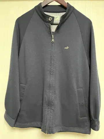 Crocodile 다크 그레이 블루종 자켓 M