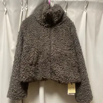 LAUIR 숏 기장 보아 블루종