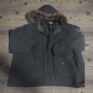 H by FIGER 블랙 다운 자켓 L