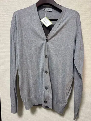 JOHN SMEDLEY WYATT 가디건 SILVER L 사이즈 새상품