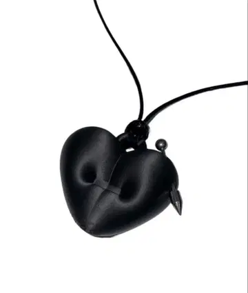 JIMI 퍼 하트 목걸이