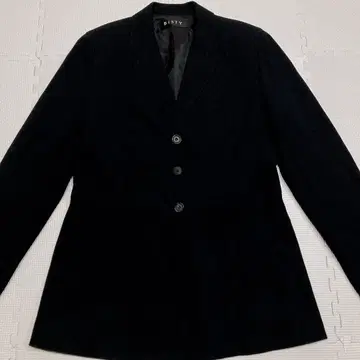 블랙 테일러드 자켓