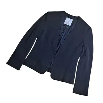 리플렉트 노카라 자켓 타쿠미 자켓 신축 세탁 가능 블랙