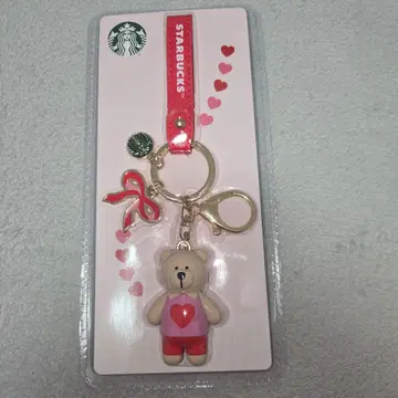 [ 새상품 ] 스타벅스 발렌타인 2025 베어리스타 키체인