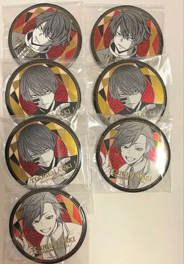 BIG 메탈릭 캔뱃지 76mm 이치노세 무타노 오이란자카