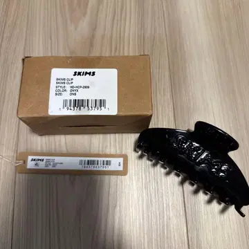 SKIMS 헤어 클립 블랙