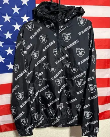 Raiders 나일론 후드티 레이더스 NFL 치카노